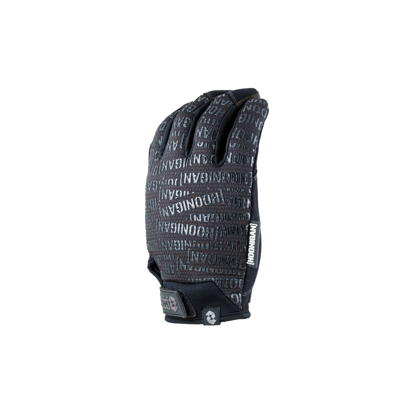 WTD Hoonigan Censor Bar Smartglove with touchscreen technology - Black Midnight mechanics glove
